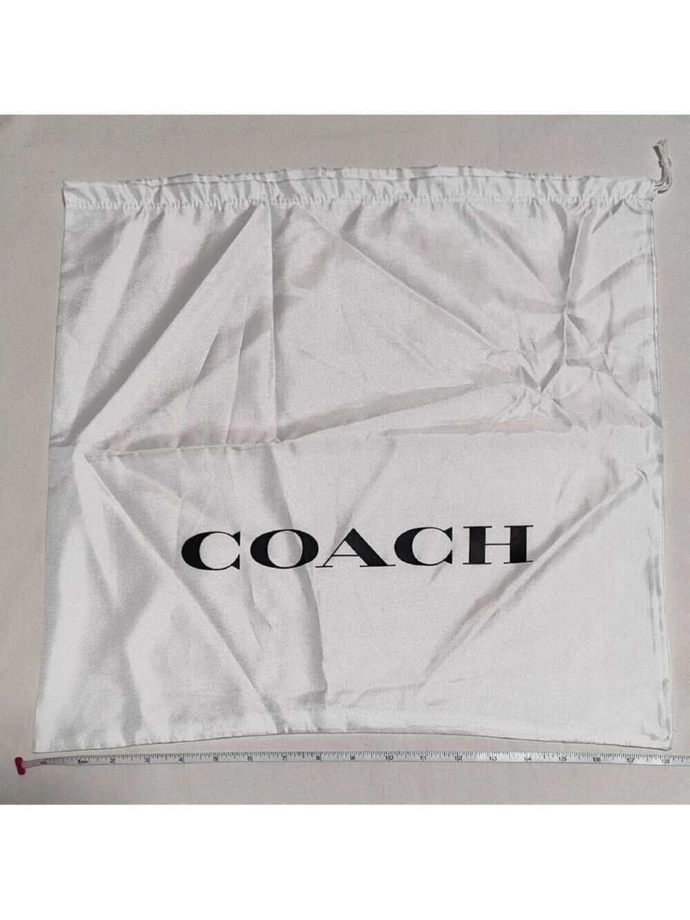 Coach White Storage Bag